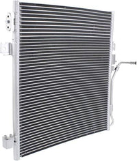 Front A/C Condenser Aluminum Core Direct Replacement Compatible With 2007-2010 Dodge Nitro / 2009-2012 Jeep Liberty CH3030229 68033237AB