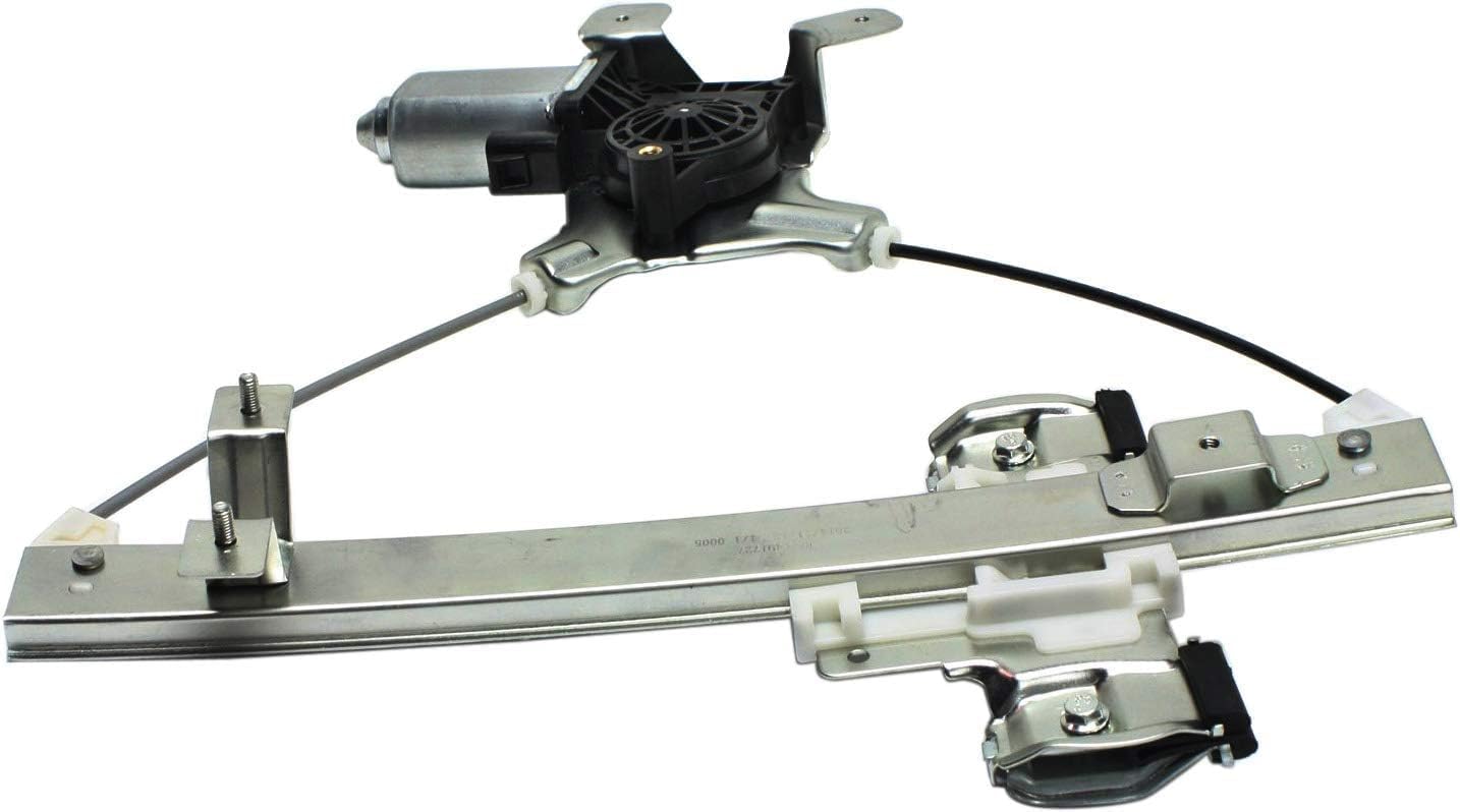 Rear Power Window Regulator Right Passenger Side Direct Replacement Compatible with 2007-2014 Cadillac Escalade/Chevrolet Tahoe/GMC Yukon GM1550144 23227001 25885883