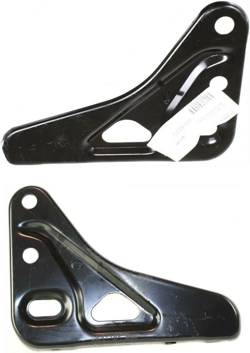 Set Of 2 Front Bumper Mounting Bracket Left Driver and Right Passenger Side Direct Replacement Compatible With Toyota Tundra 2000-2006 TO1067127 TO1066127 521410C010 521420C010