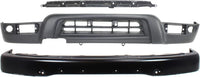 Front Bumper Steel + Lower Valance Primed + Retainer Support Direct Replacement Compatible With 1999-2002 Toyota 4Runner TO1002166 TO1095181 TO1041101 5210135927 5391135912