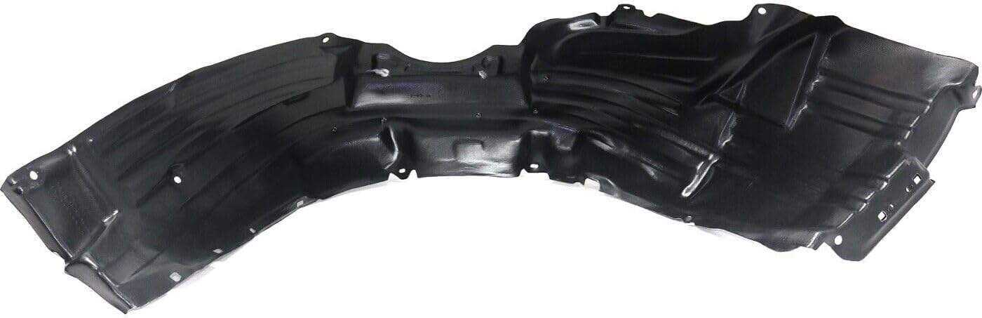 Front Fender Liner With Insulation Foam & Extension Sheet Left Driver Side Direct Replacement Compatible With 2011-2020 Toyota Sienna TO1248167 TO1248230 5380608020 5380608040
