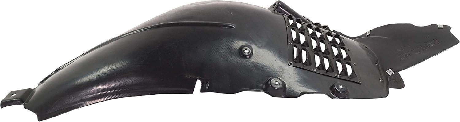 Front Section Fender Liner Right Passenger Side Direct Replacement Compatible With 2011-2014 Mercedes Benz CL-Class MB1249184 2166902430