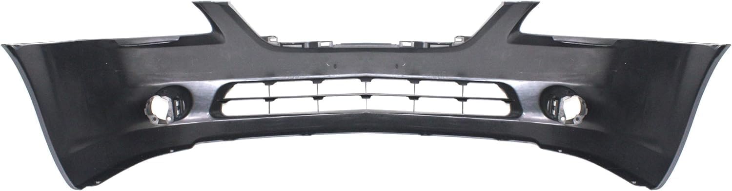 Front Bumper Cover Primed With Fog Light Holes Direct Replacement Compatible With 2002-2004 Nissan Altima NI1000193 620228J040