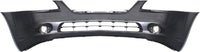 Front Bumper Cover Primed With Fog Light Holes Direct Replacement Compatible With 2002-2004 Nissan Altima NI1000193 620228J040