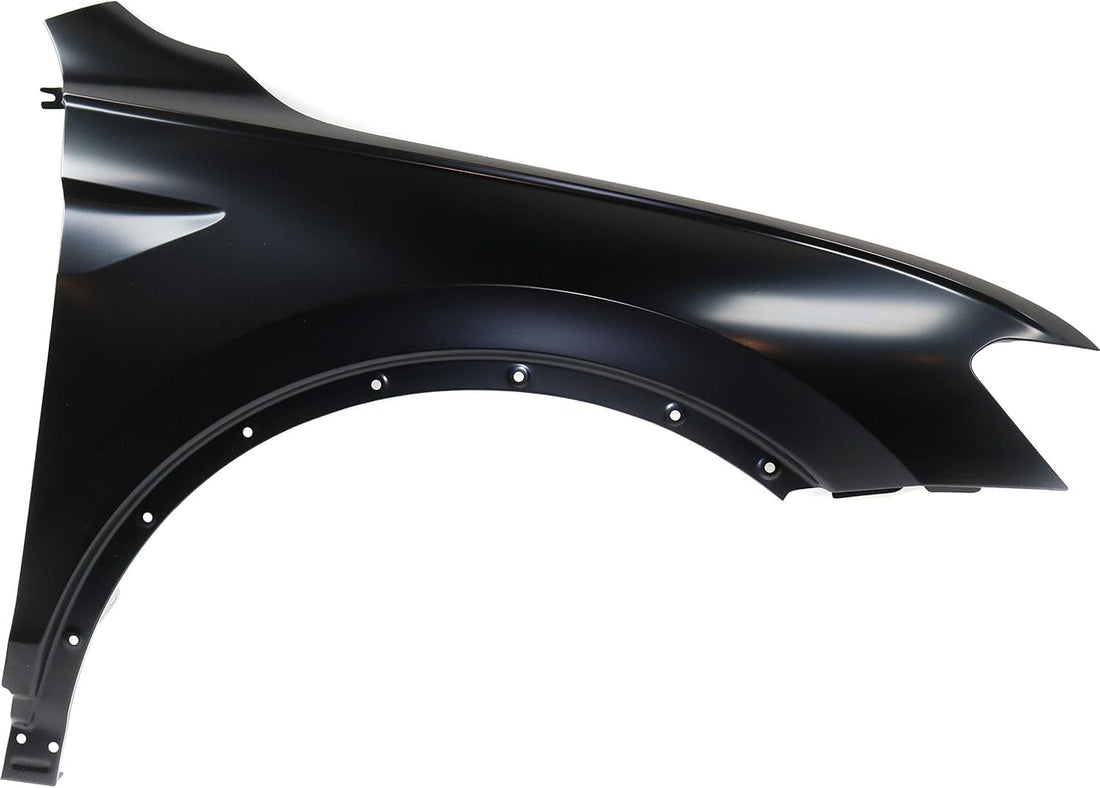 Front Fender Primed Steel Right Passenger Side Direct Replacement Compatible With 2018-2021 Volkswagen Tiguan VW1241150 5NA821106