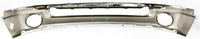 Front Bumper Face Bar Chrome Steel + Inner Filler + Upper Cover Textured Direct Replacement Compatible With 2006-2009 Dodge Ram 1500 2500 3500 CH1000880 CH1002383 CH1091101
