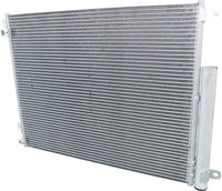 Front A/C Condenser Aluminum Core Direct Replacement Compatible With 2016-2021 Honda Civic HO3030164 80100TBAA02 80100TBAA01