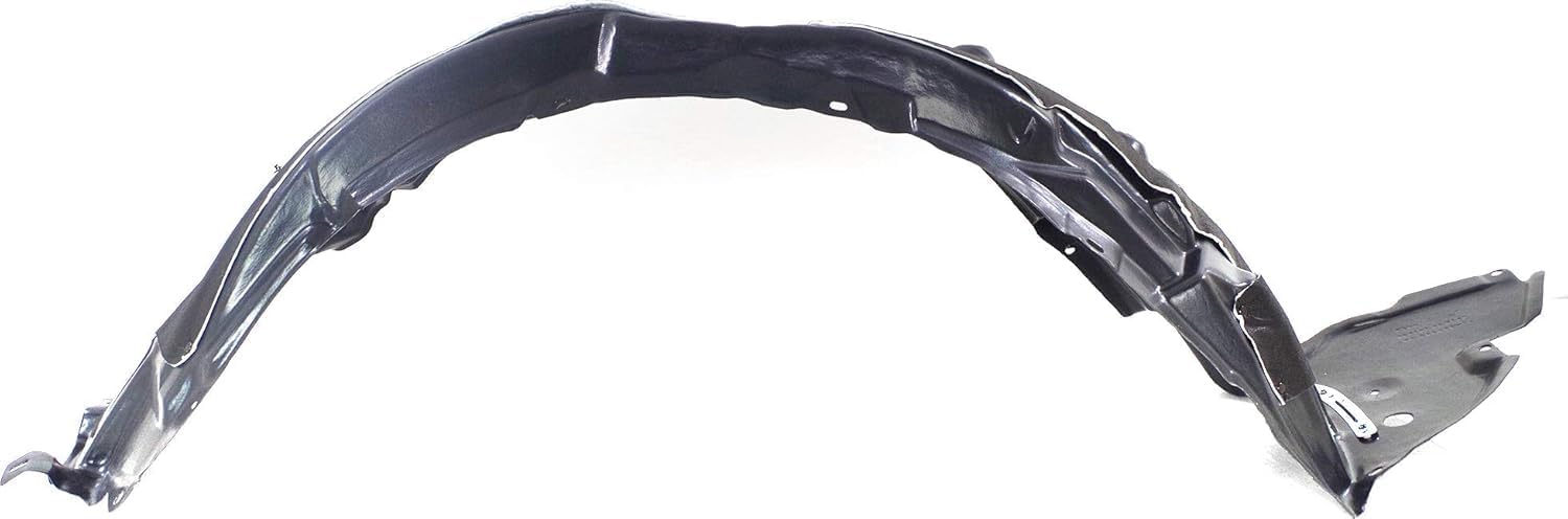Front Fender Liner Right Passenger Side Direct Replacement Compatible With 2009-2010 Lexus IS250 / IS350 LX1249115 5380553040