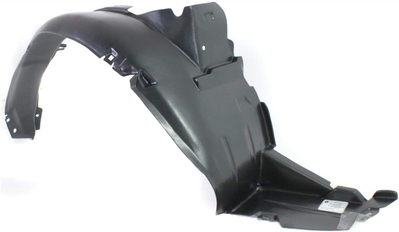 Front Fender Liner Left Driver Side Direct Replacement Compatible With 1999-2001 Hyundai Sonata HY1248109 8681138000