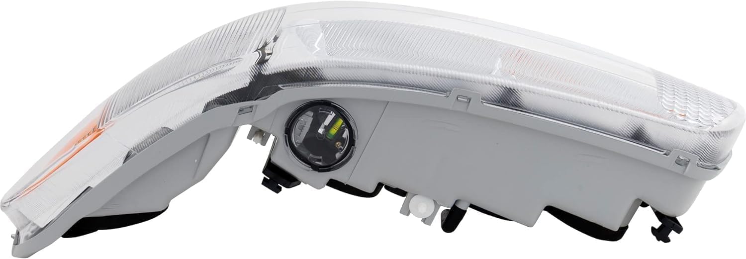 Set Of 2 Front Head Light Assembly Halogen Left Driver & Right Passenger Side Direct Replacement Compatible With 1997-2005 Buick Century / 1997-2004 Regal GM2503183 GM2502183