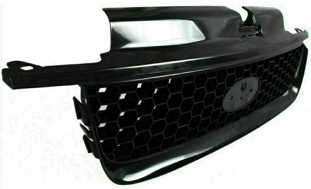 AUTOS PARTS PLUS Front Grille Primed Shell And Insert Direct Replacement Compatible With 2001-2004 Ford Escape FO1200389 YL8Z17B968AA