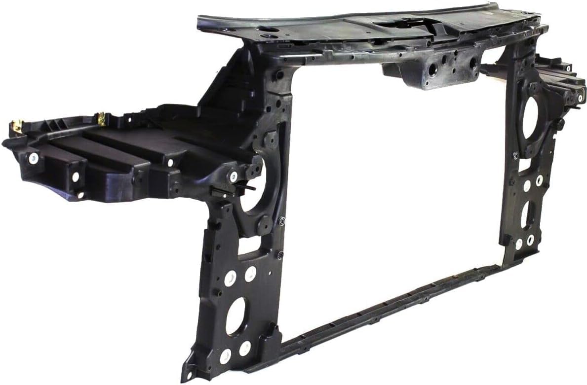 Front Radiator Support Assembly Plastic Direct Replacement Compatible With 2004-2010 Volkswagen Touareg VW1225130 7L0805594R