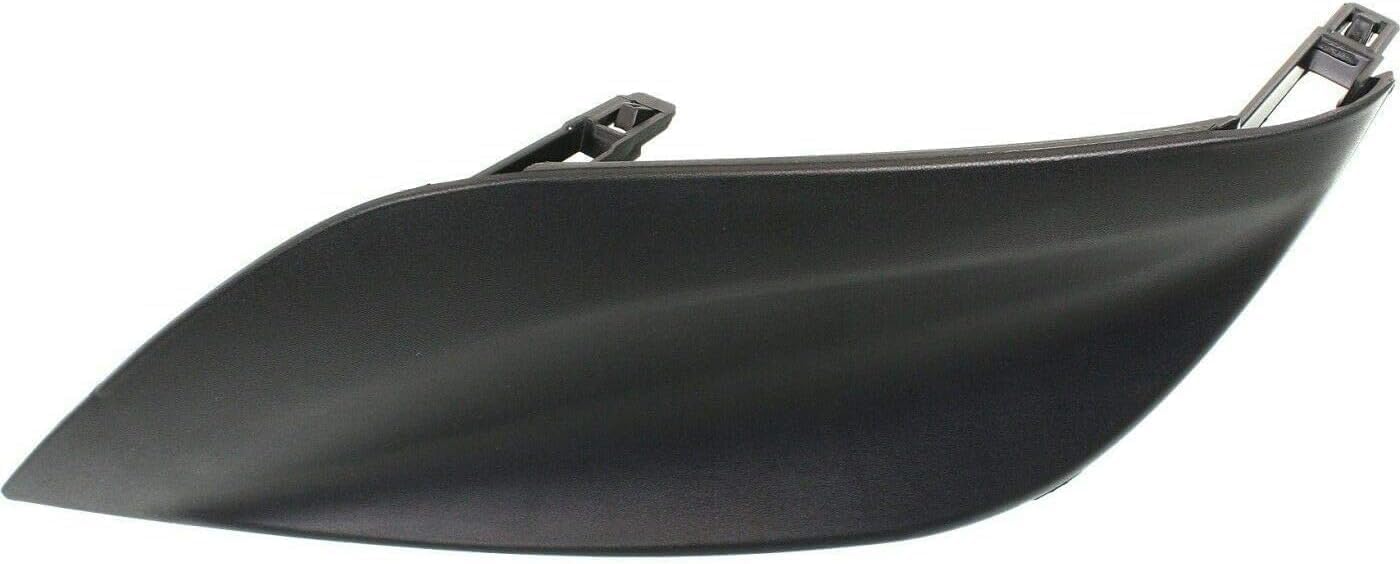 Front Fog Light Cover Textured Right Passenger Side Direct Replacement Compatible With 2015-2018 Nissan Versa NI1039133 622566W80B