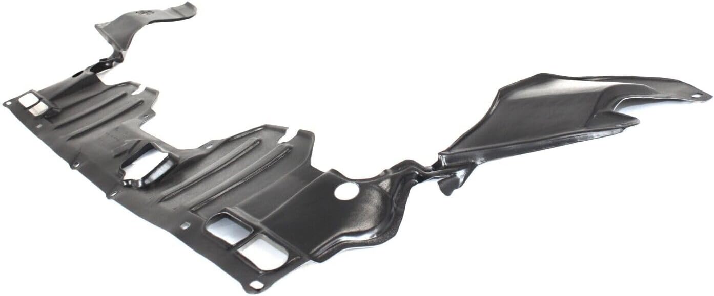 Front Engine Splash Shield + Fender Liner Left Driver & Right Passenger Side Direct Replacement Compatible With 2006-2011 Honda Civic ‎HO1228112 HO1249134 HO1248134 74111SNAA00