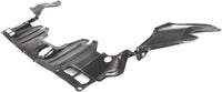 Front Engine Splash Shield + Fender Liner Left Driver & Right Passenger Side Direct Replacement Compatible With 2006-2011 Honda Civic ‎HO1228112 HO1249134 HO1248134 74111SNAA00