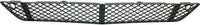 Front Bumper Center Face Bar Grille Textured Black Direct Replacement Compatible With 2007-2013 Mercedes Benz S550 / 2007-2013 S600 MB1036132 2218852322