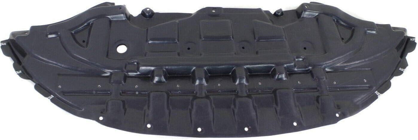 Front Engine Splash Shield Under Cover Stone Deflector Direct Replacement Compatible with 2013-2014 Ford Mustang FO1228130 DR3Z17626B