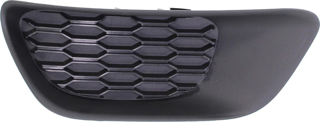 Front Fog Light Cover Primed Left Driver Side Direct Replacement Compatible With 2011-2020 Dodge Grand Caravan CH1038129 68100709AA