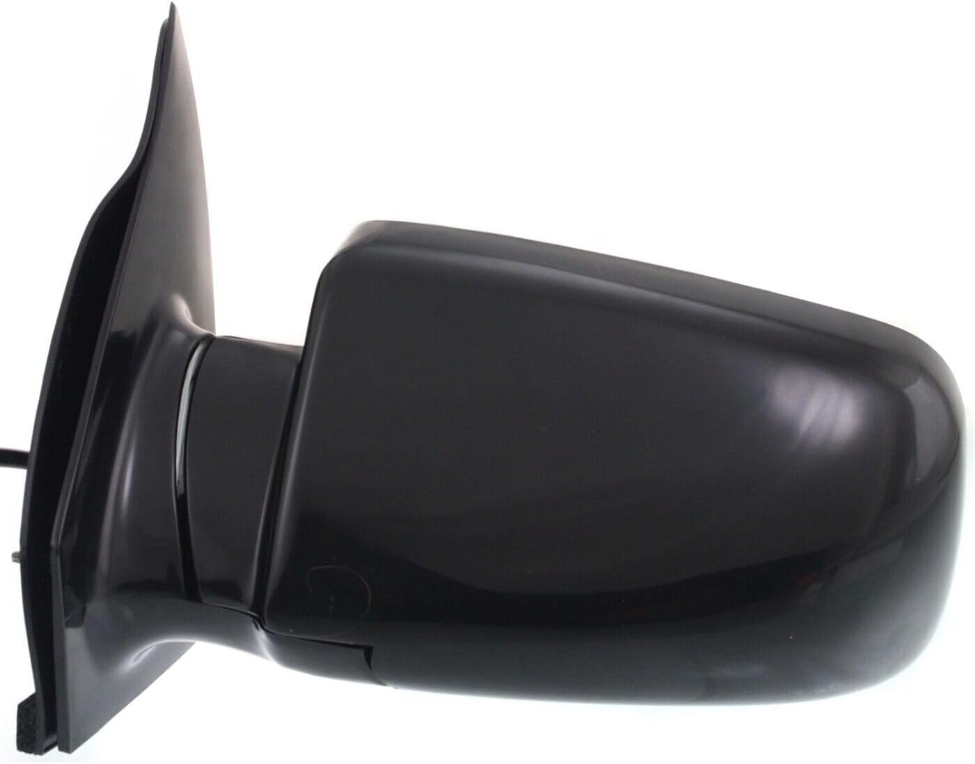 Front Power Mirror Folding Primed Left Driver Side Direct Replacement Compatible With 1888-1998 Chevrolet Astro GM1320159 15001801