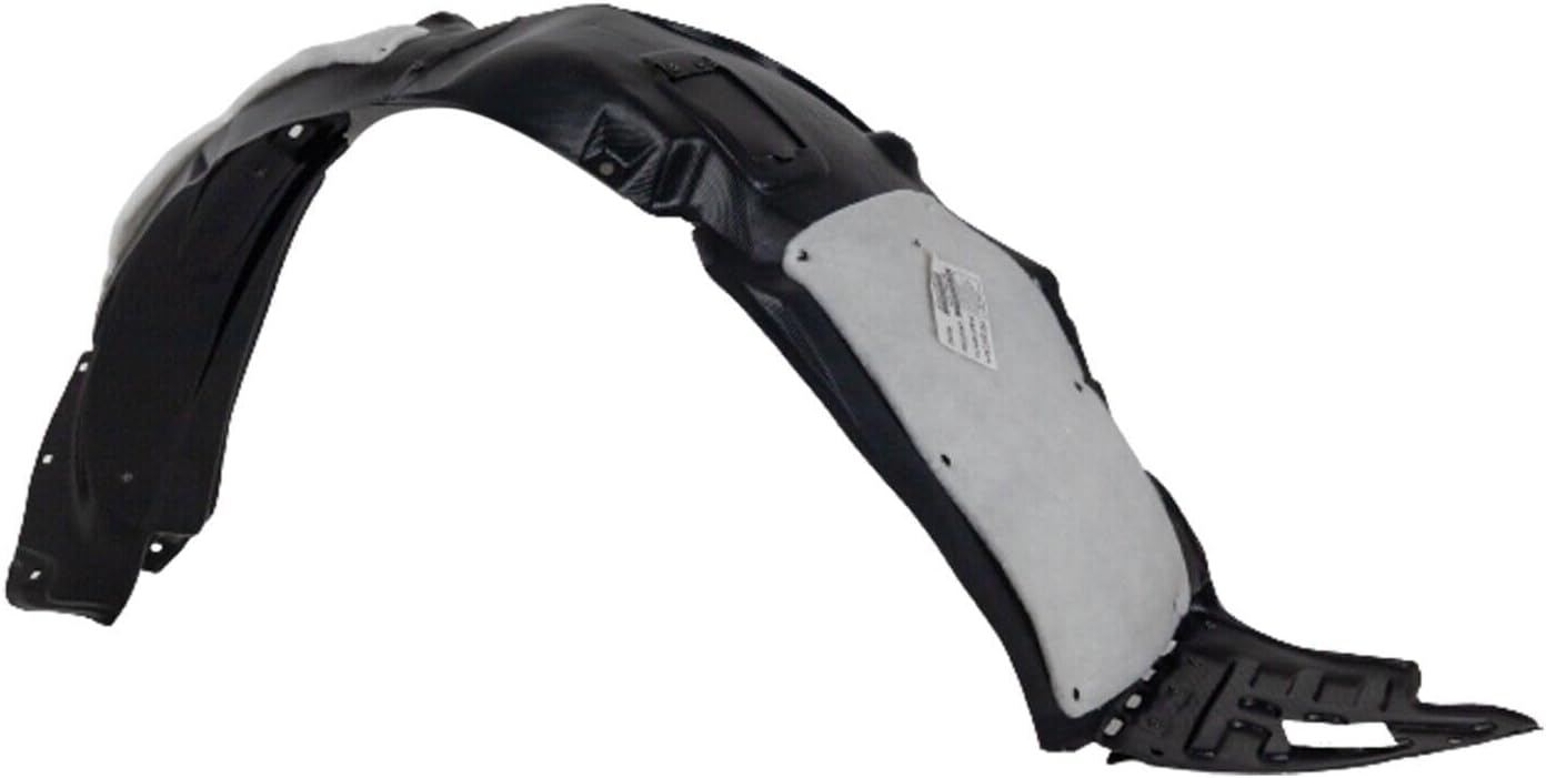 Front Fender Liner Right Passenger Side Direct Replacement Compatible With 2012-2013 Hyundai Sonata HY1249134 868123Q500
