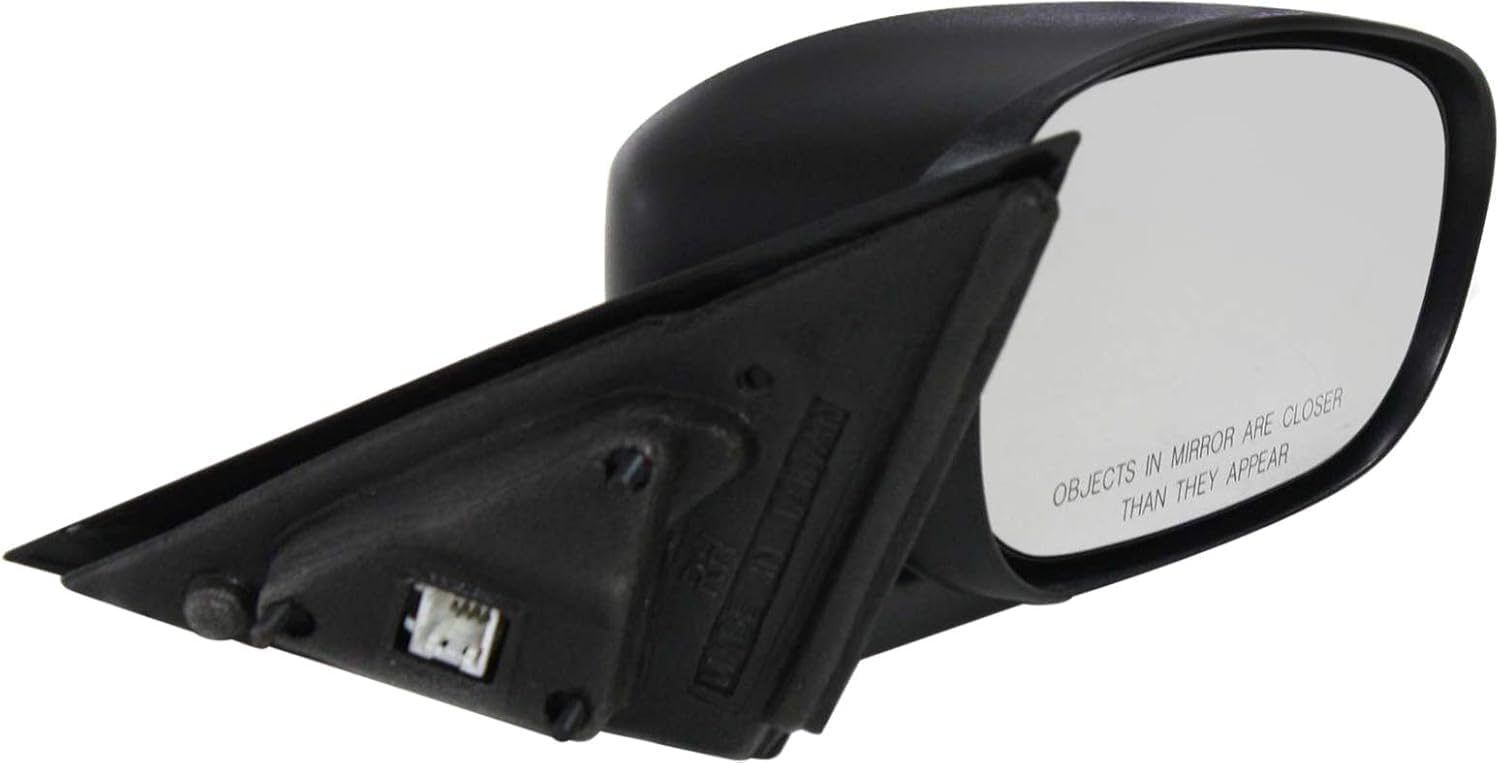 Front Power Mirror Non-Folding Textured Right Passenger Side Direct Replacement Compatible With 2006-2010 Dodge Charger / 2007-2010 Chrysler 300 CH1321230 CH1321294 4805980AI-PFM