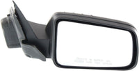 Front Power Mirror Non-Folding Non-Heated Paintable/Textured 2 Caps Right Passenger Side Direct Replacement Compatible With 2008-2011 Ford Focus FO1321318 FO1321403 8S4Z17682BA-PFM