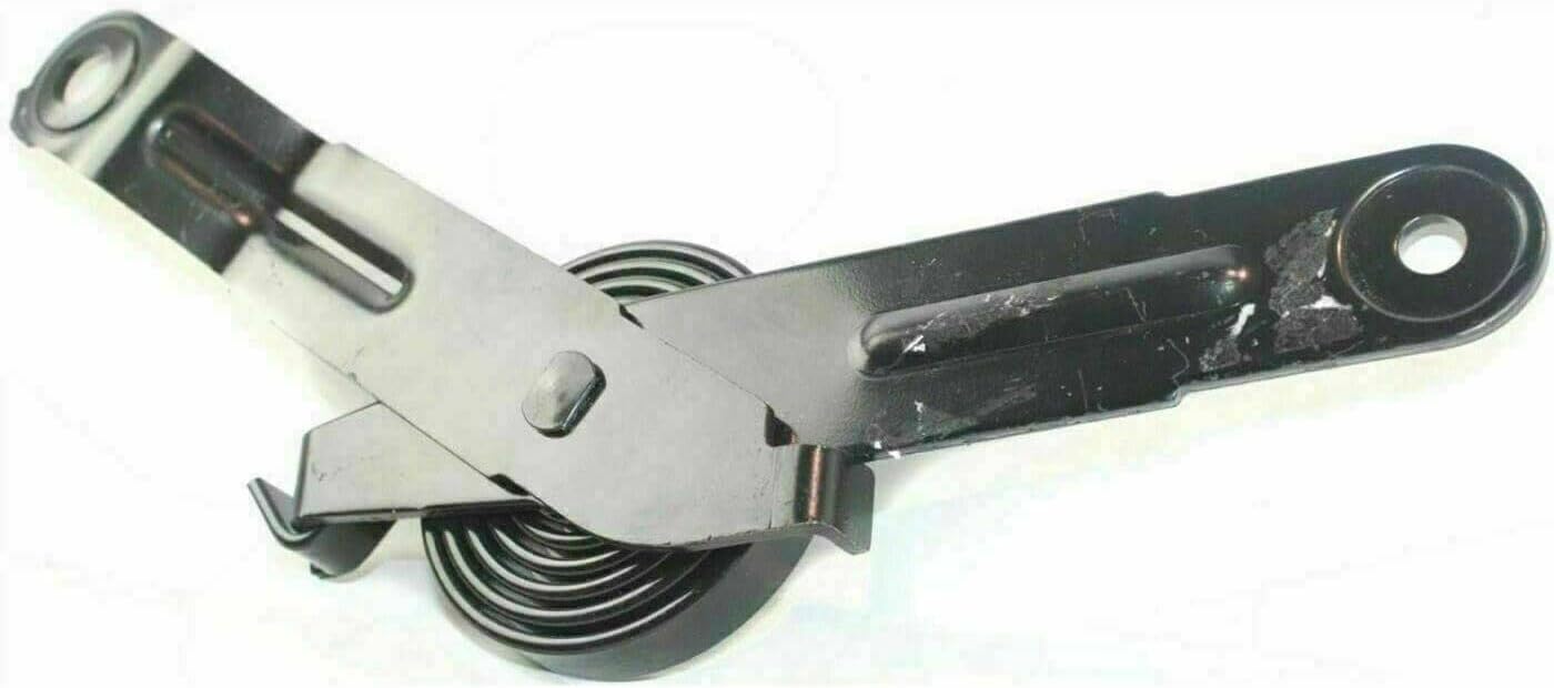 Set Of 2 Front Hood Hinge Spring Left Driver & Right Passenger Side Direct Replacement Compatible With Chevrolet Silverado/GMC Sierra 1500 2500 1999-2006 / Cadillac Escalade 02-06