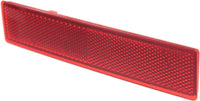 Rear Bumper Face Bar Reflector Light Left Driver Side Direct Replacement Compatible With 2006-2008 Honda Pilot HO1184102 33555S9VA11