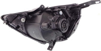 Set Of 2 Front Head Light Assembly Black Interior Left Driver & Right Passenger Side Direct Replacement Compatible With 2007-2008 Honda Fit 33101SLNA01ZC-PFM 33151SLNA01Z