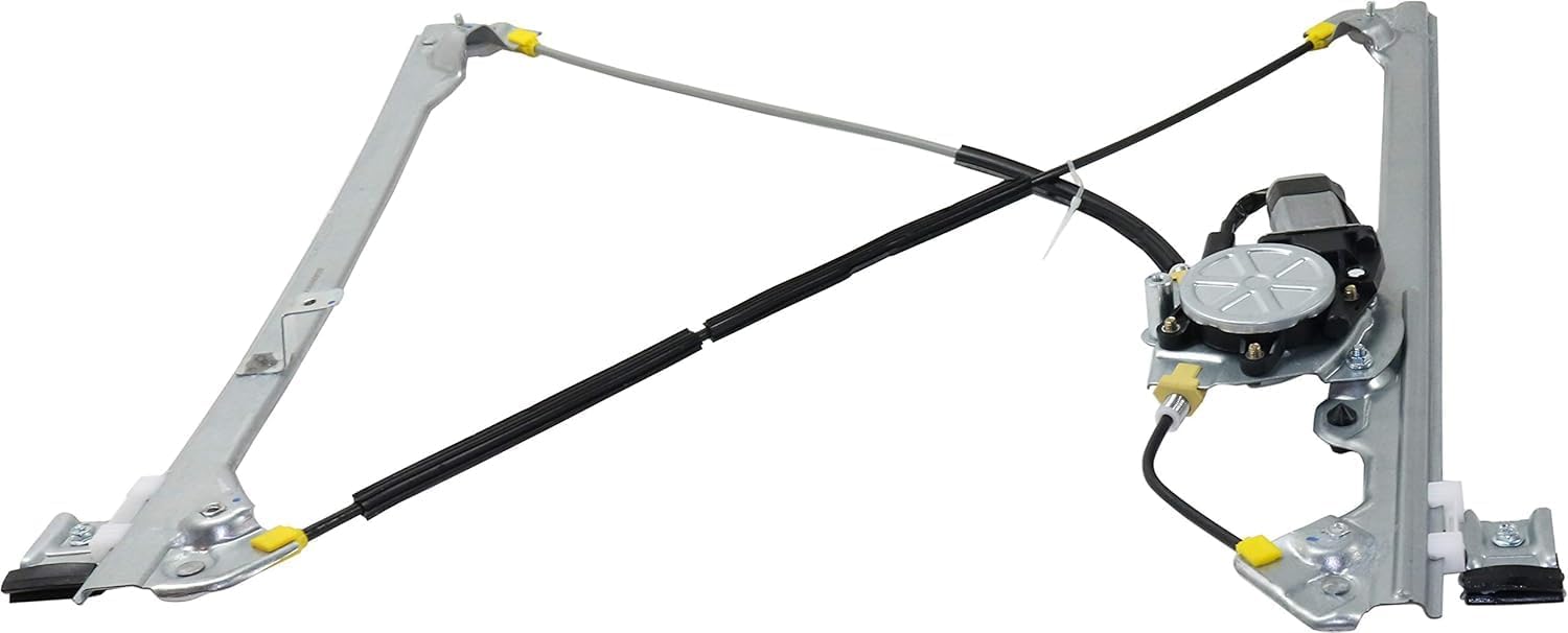 Front Window Regulator with Motor Right Passenger Side Direct Replacement Compatible with 1999-2007 Chevrolet Silverado/GMC Sierra GM1350110 19120846