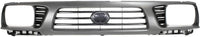 Front Grille Gray Shell With Painted Black Insert Plastic Direct Replacement Compatible With 1995-1997 Toyota Tacoma TO1200198 5310035310