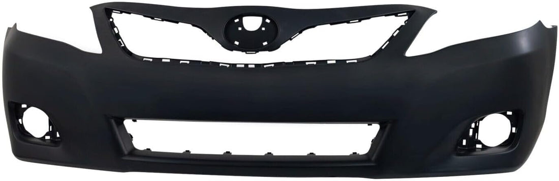 Front Bumper Cover Primed Direct Replacement Compatible With 2010-2011 Toyota Camry TO1000356 5211906958