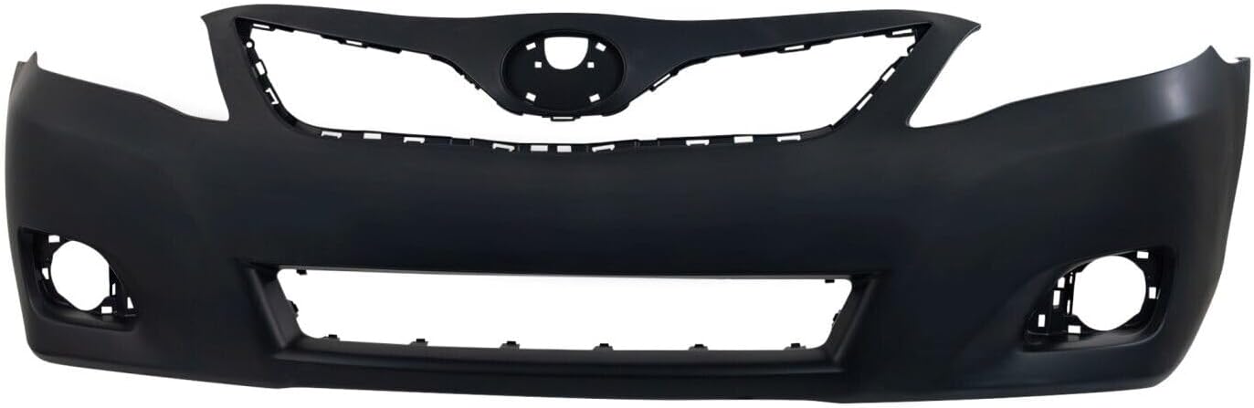 Front Bumper Cover Primed Direct Replacement Compatible With 2010-2011 Toyota Camry TO1000356 5211906958