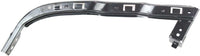Front Bumper Corner Beam Bracket Steel Left Driver Side Direct Replacement Compatible With 2005-2010 Honda Odyssey HO1066107 71145SHJA00