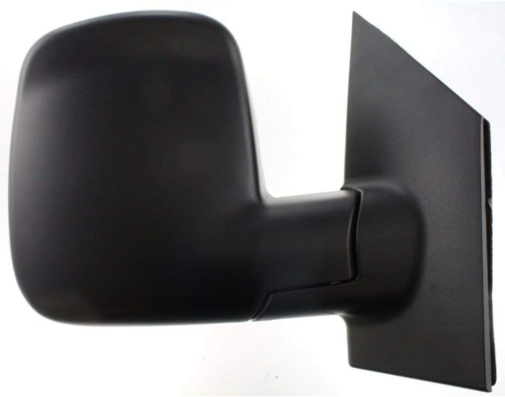 Front Power Mirror Manual Adjust Non-Heated Textured Right Passenger Side Direct Replacement Compatible With 2008-2021 Chevrolet Express/GMC Savana GM1321395 20838066