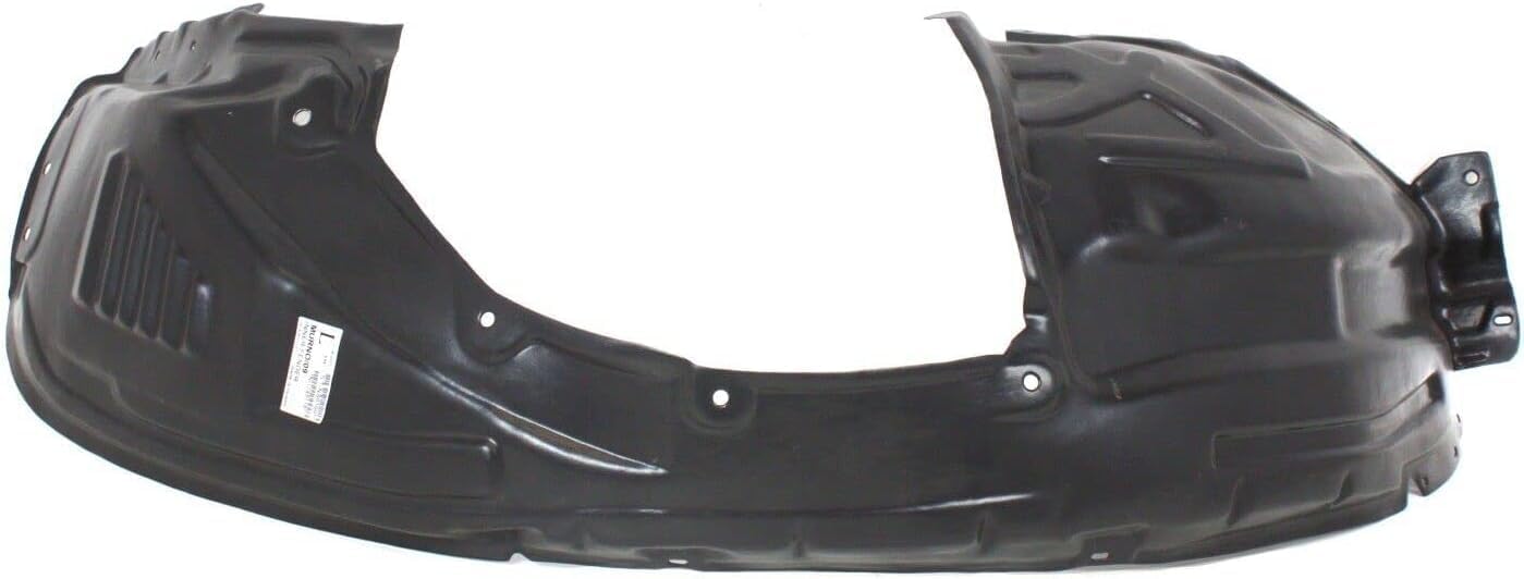 Front Inner Fender Liner Left Driver Side Direct Replacement Compatible With 2009-2010 Nissan Murano NI1248118 638411AA0A