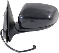 Front Power Mirror Manual Folding Non-Heated Primed Left Driver Side Direct Replacement Compatible With 2014-2018 Jeep Cherokee CH1320367 1UV65TZZAD