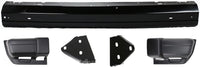 Front Bumper Face Bar Primed + End Caps Textured + Mounting Brackets Left Driver & Right Passenger Side Direct Replacement Compatible With 1997-2001 Jeep Cherokee CH1004126 CH1005126
