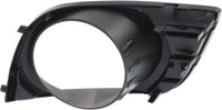 Front Fog Light Molding Primed Right Passenger Side Direct Replacement Compatible With 2008-2017 Toyota Sequoia TO1039157 814810C021