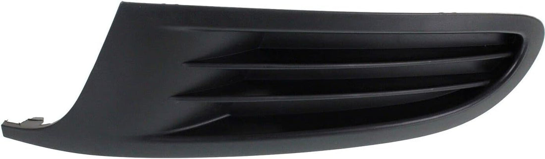 Front Fog Light Cover Textured Dark Gray Left Driver Side Direct Replacement Compatible With 2010-2014 Volkswagen Golf VW1038118 5K0853665A9B9