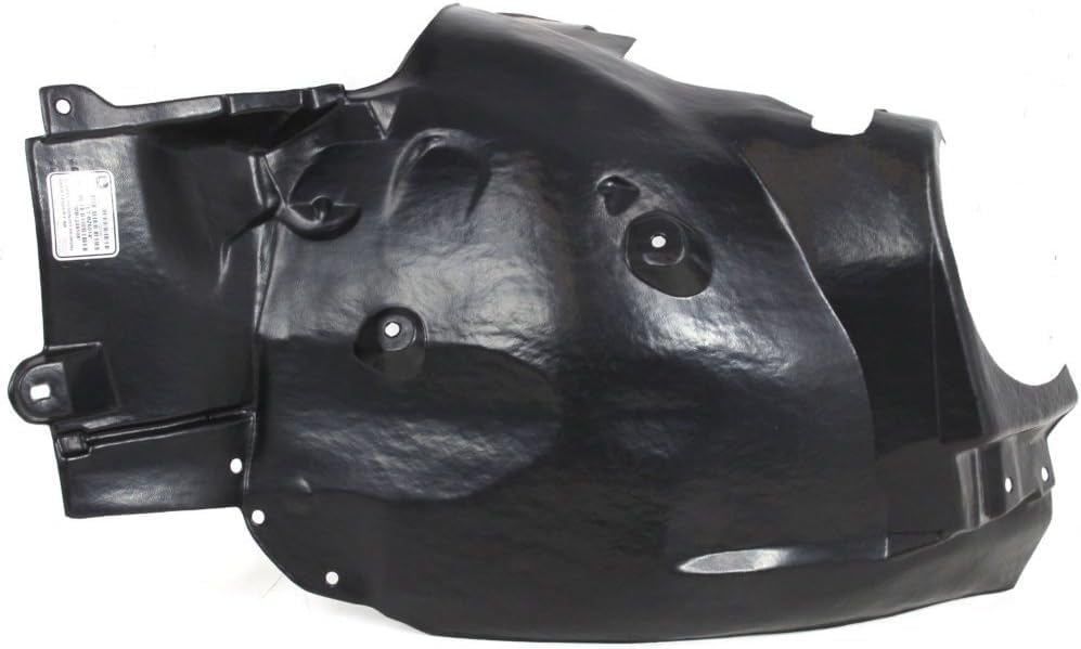 Front Fender Liner Rear Section Right Passenger Side Direct Replacement Compatible With 2001-2007 Mercedes Benz C-Class MB1249108 2038841222