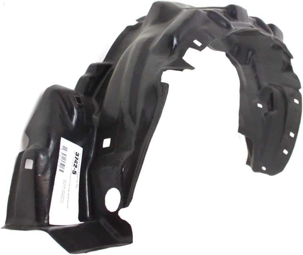 Front Fender Liner Left Driver Side Direct Replacement Compatible With 1996-1998 Toyota 4Runner TO1250103 5387635010