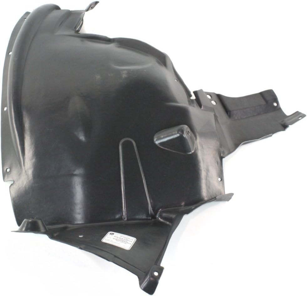 Front Fender Liner Rear Section Left Driver Side Direct Replacement Compatible With 2007-2013 BMW X5 BM1248109 51717169413