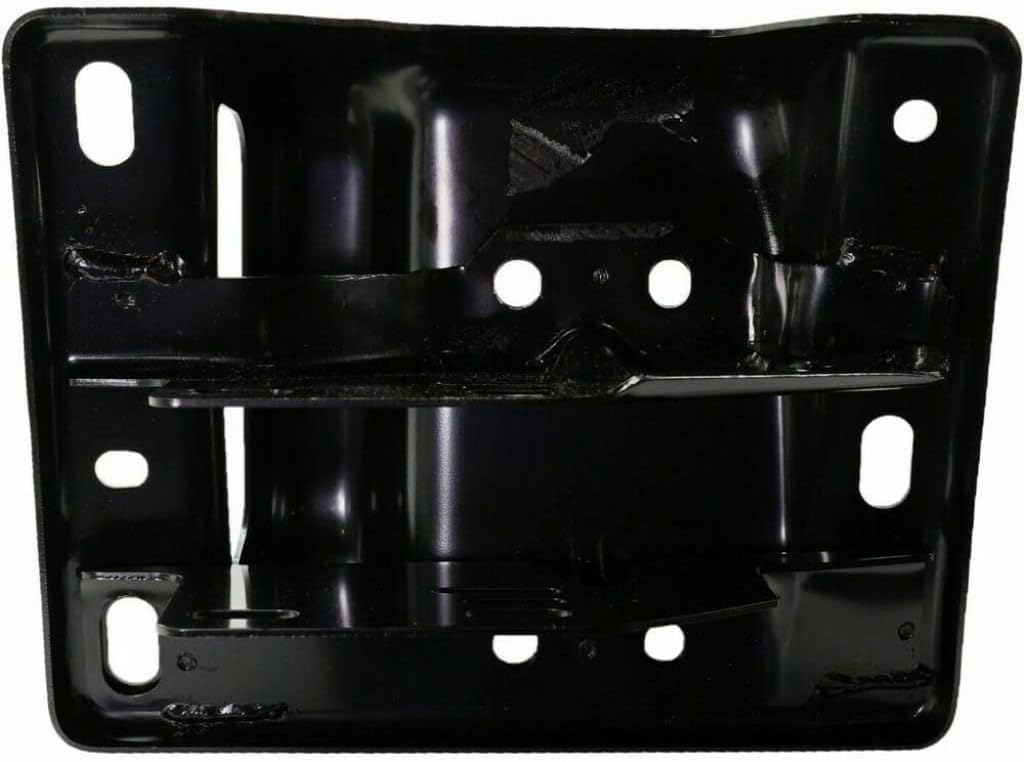 Front Bumper Bracket Steel Without Tow Hook Holes Left Driver Side Direct Replacement Compatible With 2003-2018 Dodge Ram 2500 3500 CH1066135 CH1042107 55077315AI 68196251AA