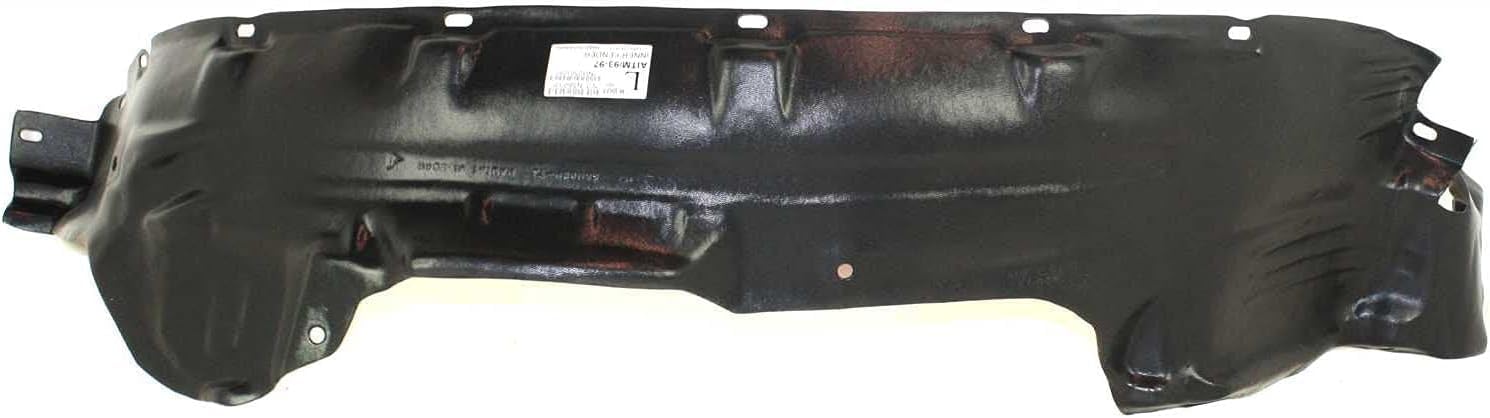 Front Fender Liner Left Driver Side Direct Replacement Compatible With 1993-1997 Nissan Altima NI1250106 638410E700