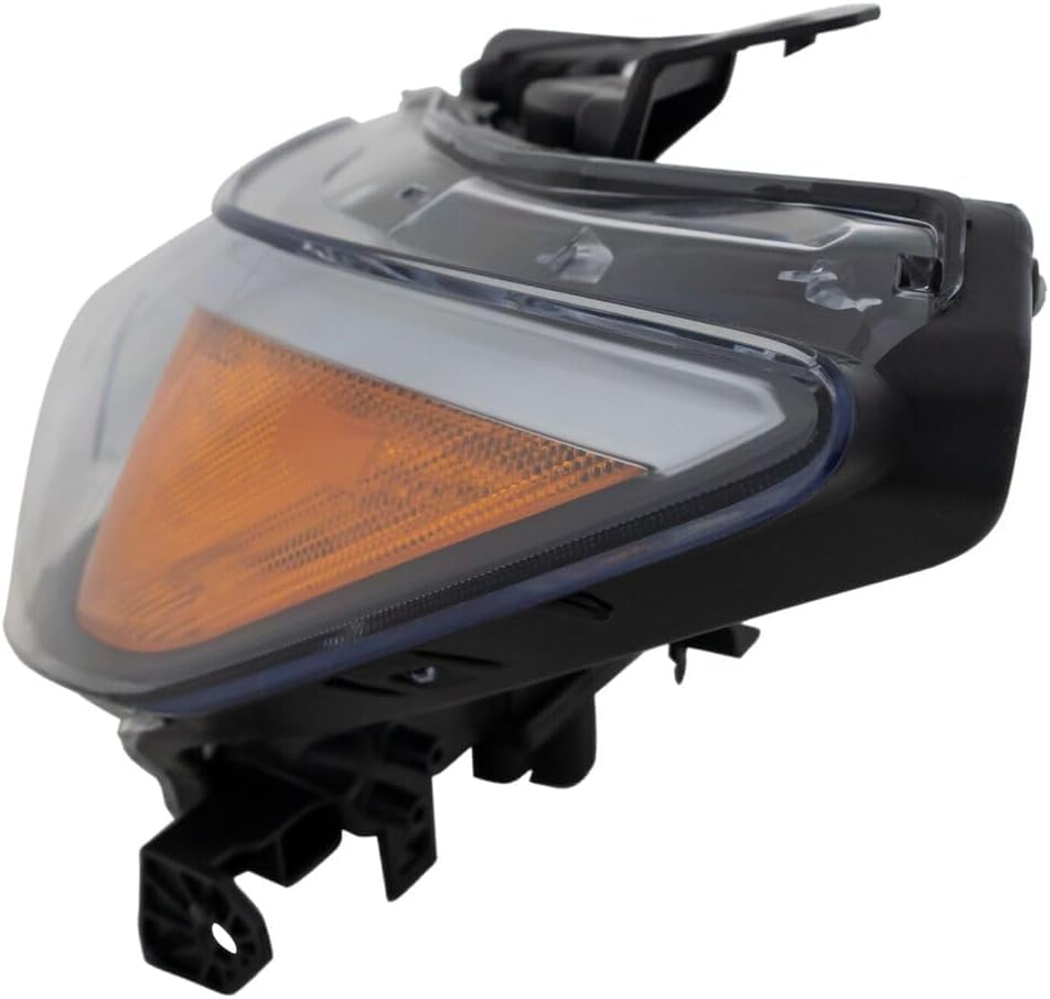 Front Head Light Assembly Halogen Left Driver Side Direct Replacement Compatible With 2013-2015 Acura RDX AC2502123 33150TX4A11