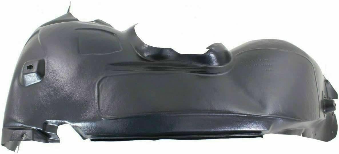 Front Fender Liners Vacuum Form Left Driver Side Direct Replacement Compatible With 2012-2018 Ford Focus FO1248150 AM5Z16103B