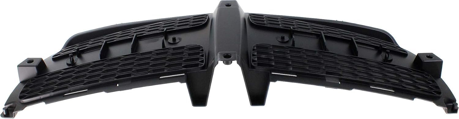 Front Grille Insert Textured Direct Replacement Compatible With 2011-2014 Dodge Charger CH1200339 68092613AA