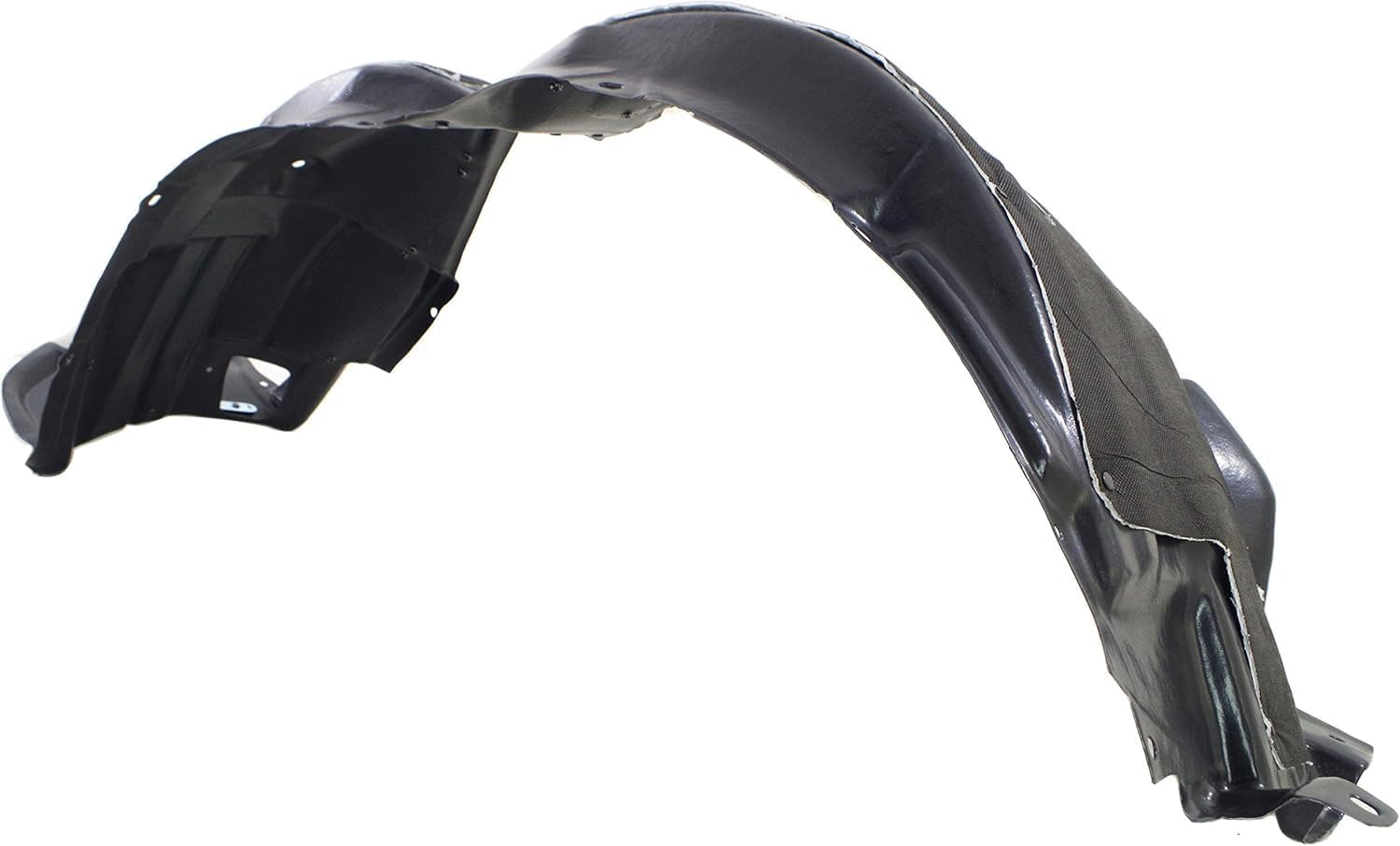 Front Fender Liner Left Driver Side Direct Replacement Compatible With 2011-2013 Lexus IS250 / IS350 LX1248116 5380653060