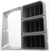 Front Headlight Door Bezel With Signal Head Lamps Left Driver Side Direct Replacement Compatible With 1981-1982 Chevrolet/Suburban C-K Series GM2512105 14021351